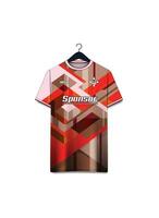 vector futuristische abstract achtergrond patroon voor sport Jersey ontwerp