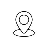 locatie pictogram vector