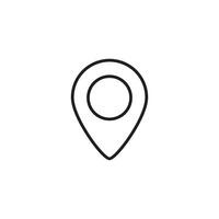 locatie pictogram vector