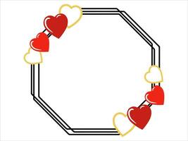 Valentijn achtergrond voor decoratie vector