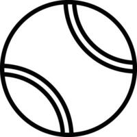tennisbal vector pictogram