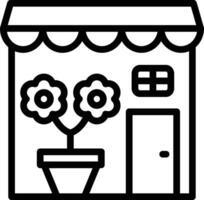 bloem winkel vector icoon