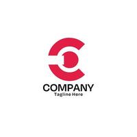 letter c logo-ontwerpen vector