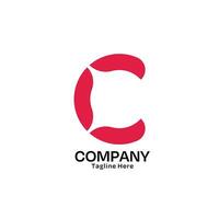 letter c logo-ontwerpen vector