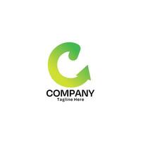 letter c logo-ontwerpen vector