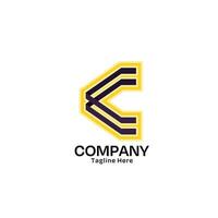 letter c logo-ontwerpen vector