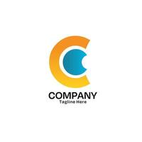 letter c logo-ontwerpen vector