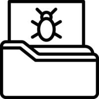 malware vector pictogram