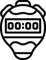 stopwatch vector pictogram