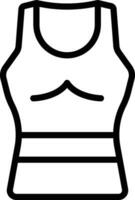 tank top vector icoon