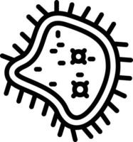 bacterie vector icoon