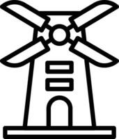 windmolen vector icoon