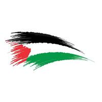 Palestina vlag vector icoon ontwerp illustratie