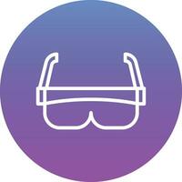 veiligheid bril vector icoon