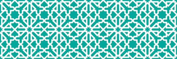 traditioneel Islamitisch meetkundig patroon. achtergrond structuur voor groet ontwerp Ramadan kareem kleurrijk detail van mozaïek. gevormde steen Verlichting in Arabisch bouwkundig stijl. vector vlak illustratie.