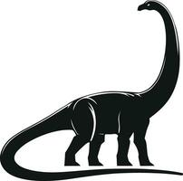 diplodocus dinosaurus illustratie vrij vector