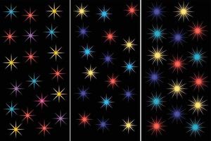 starlight naadloos patroon full colour vector