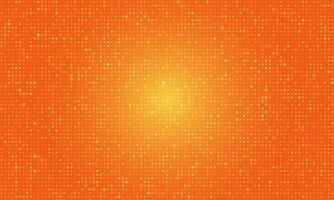 achtergrond halftone cirkel vector oranje stippen.