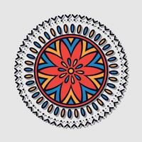 bloem mandala vector