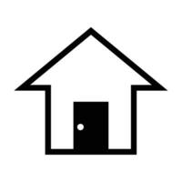 huis icoon voor grafisch en web ontwerp vector