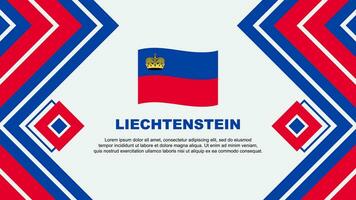 Liechtenstein vlag abstract achtergrond ontwerp sjabloon. Liechtenstein onafhankelijkheid dag banier behang vector illustratie. Liechtenstein ontwerp