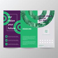 Brochure sjabloonontwerp vector