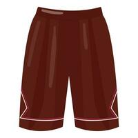 basketbal shorts icoon tekenfilm vector. sport Sportschool sport vector