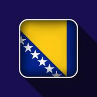 vlak Bosnië en herzegovina vlag achtergrond vector illustratie