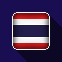 vlak Thailand vlag achtergrond vector illustratie