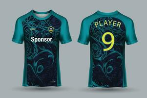 vector voetbal Jersey sjabloon sport t overhemd ontwerp