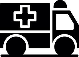 ambulance creatief icoon ontwerp vector