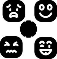 waarnemen emoties creatief icoon ontwerp vector