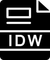 idw creatief icoon ontwerp vector