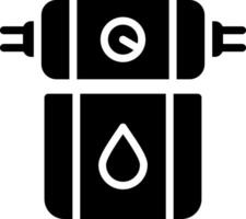 water filter creatief icoon ontwerp vector