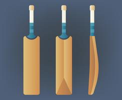 Cricket Bat Illustratie vector