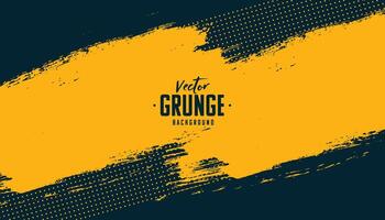 abstract geel grunge Aan zwart achtergrond vector