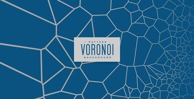 voronoi patroon lijnen mesh achtergrond vector