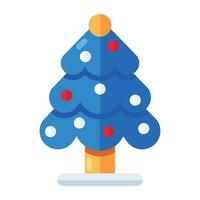 een icoon ontwerp van Kerstmis boom vector