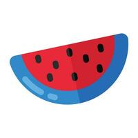 zomer sap fruit icoon, vector ontwerp van watermeloen