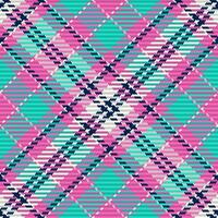 naadloos patroon van Schots Schotse ruit plaid. herhaalbaar achtergrond met controleren kleding stof textuur. vector backdrop gestreept textiel afdrukken.