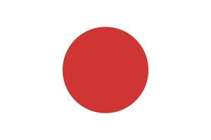 Japan vlag nationaal embleem grafisch element illustratie vector