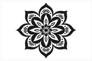 mandala ontwerp patronen vector, gemakkelijk mandala ontwerp, mandala ontwerp mehndi, vector