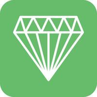 diamant vector pictogram