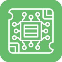 pcb bord vector icoon