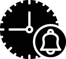 tijd alarm vector icoon
