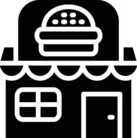 hamburger winkel vector icoon