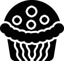 muffin vector icoon