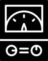 ampèremeter vector pictogram