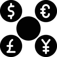 valuta vector icoon