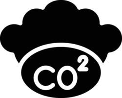 co2 vector icoon